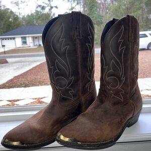 Men's Brown Western Boots